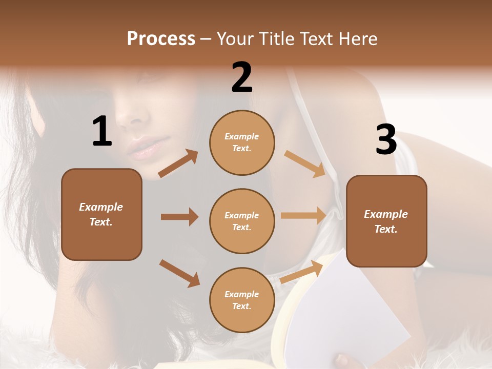 Magazine Face Sensual PowerPoint Template