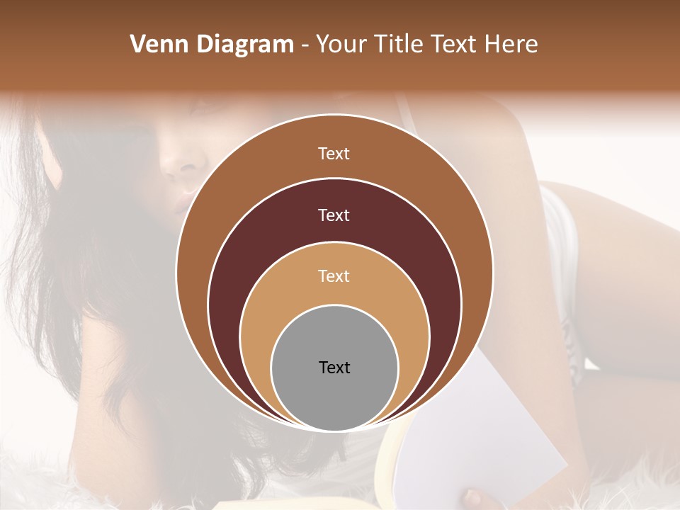 Magazine Face Sensual PowerPoint Template