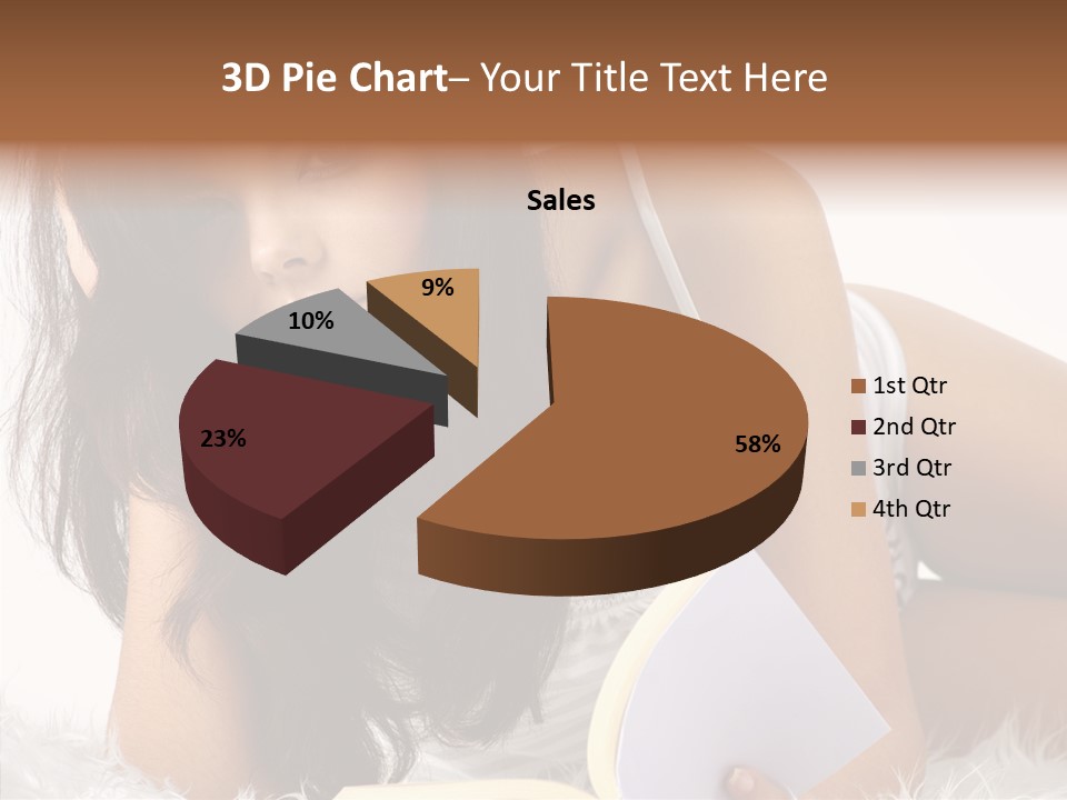 Magazine Face Sensual PowerPoint Template