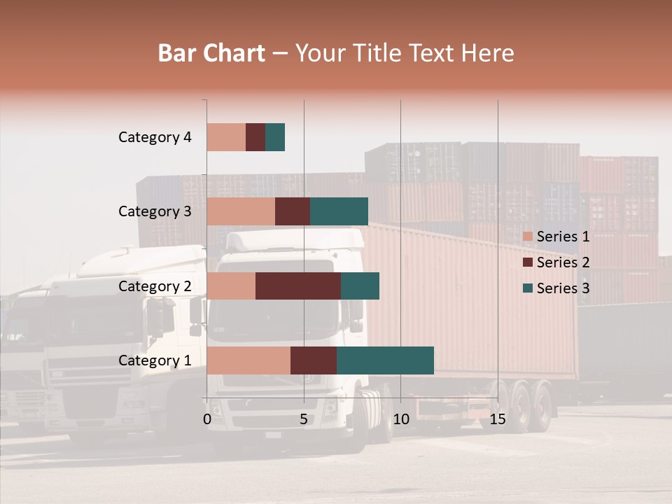 Freight Village Distribution PowerPoint Template
