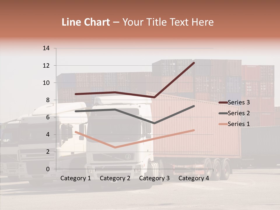 Freight Village Distribution PowerPoint Template