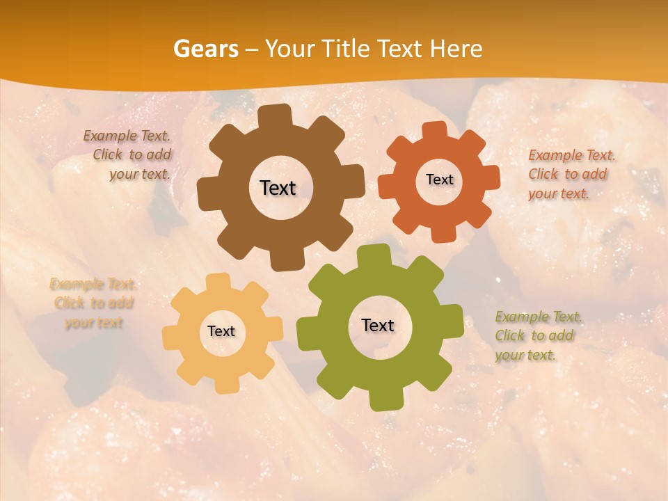 Pan Plate Srtir PowerPoint Template