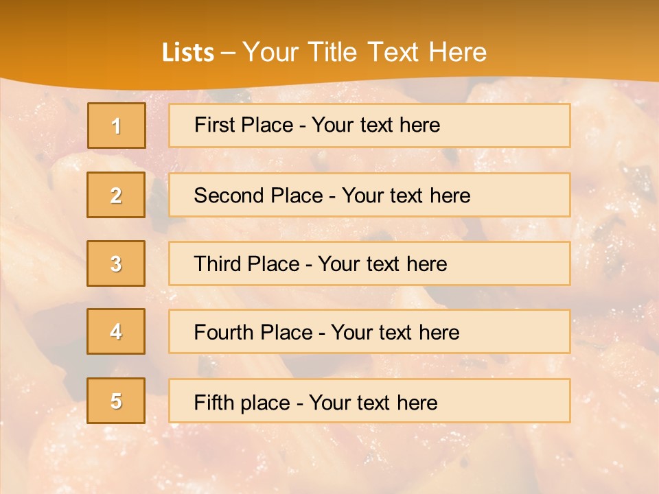 Pan Plate Srtir PowerPoint Template
