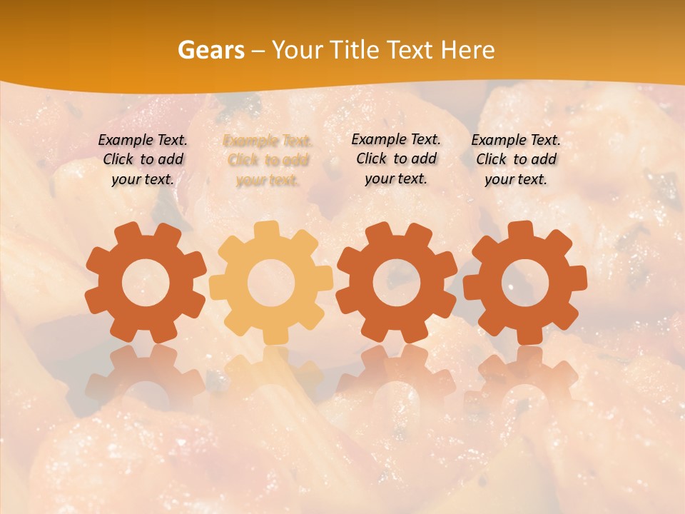 Pan Plate Srtir PowerPoint Template