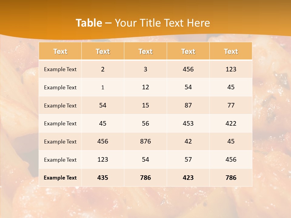 Pan Plate Srtir PowerPoint Template