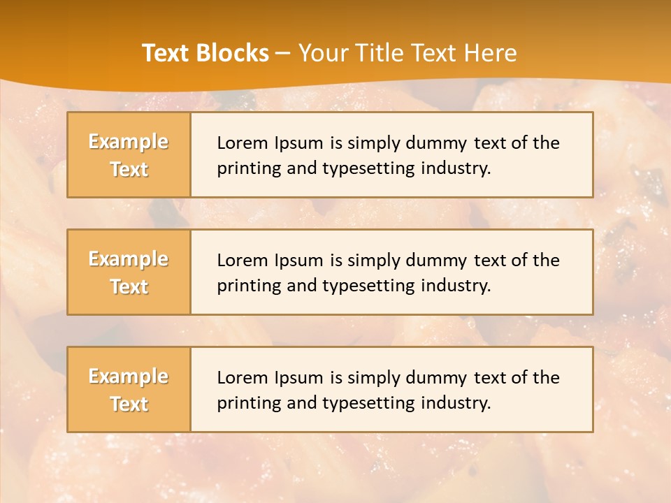 Pan Plate Srtir PowerPoint Template