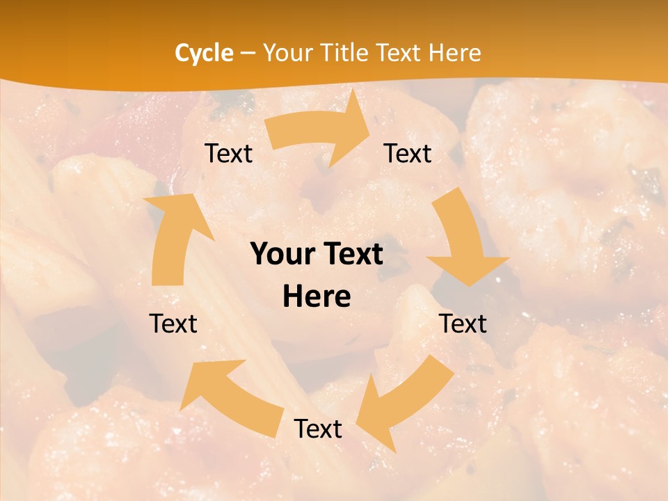Pan Plate Srtir PowerPoint Template