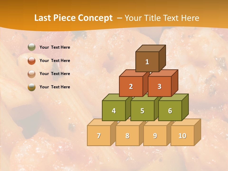 Pan Plate Srtir PowerPoint Template