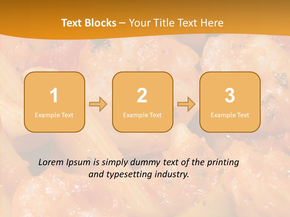 Pan Plate Srtir PowerPoint Template