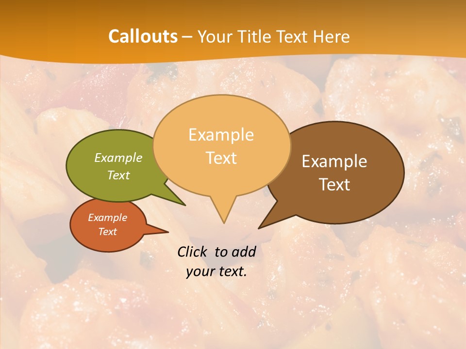 Pan Plate Srtir PowerPoint Template