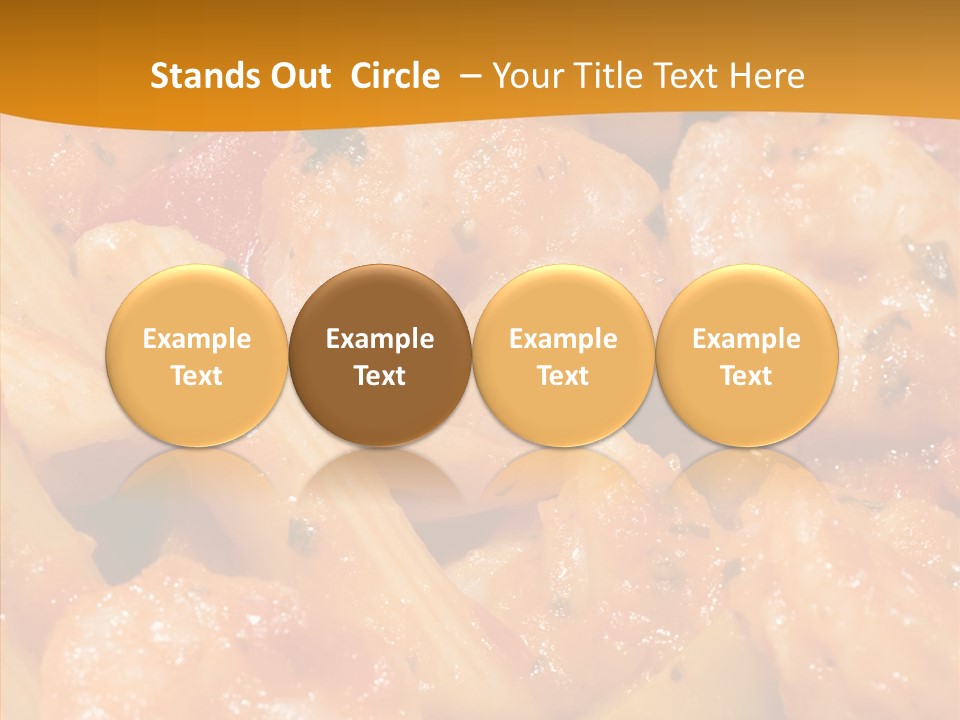Pan Plate Srtir PowerPoint Template