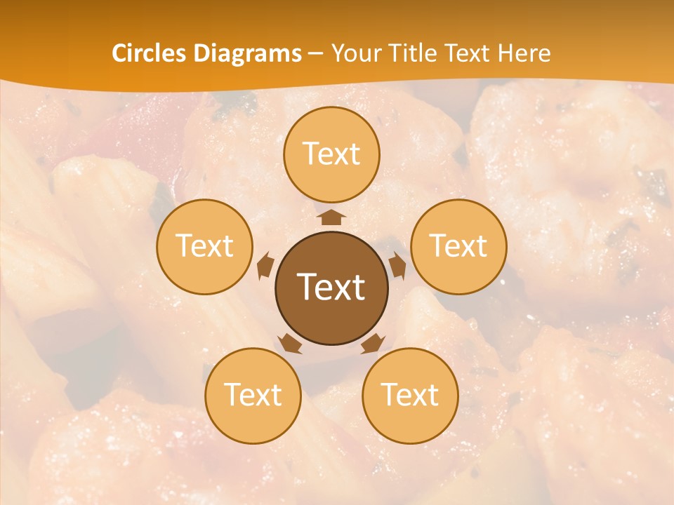 Pan Plate Srtir PowerPoint Template
