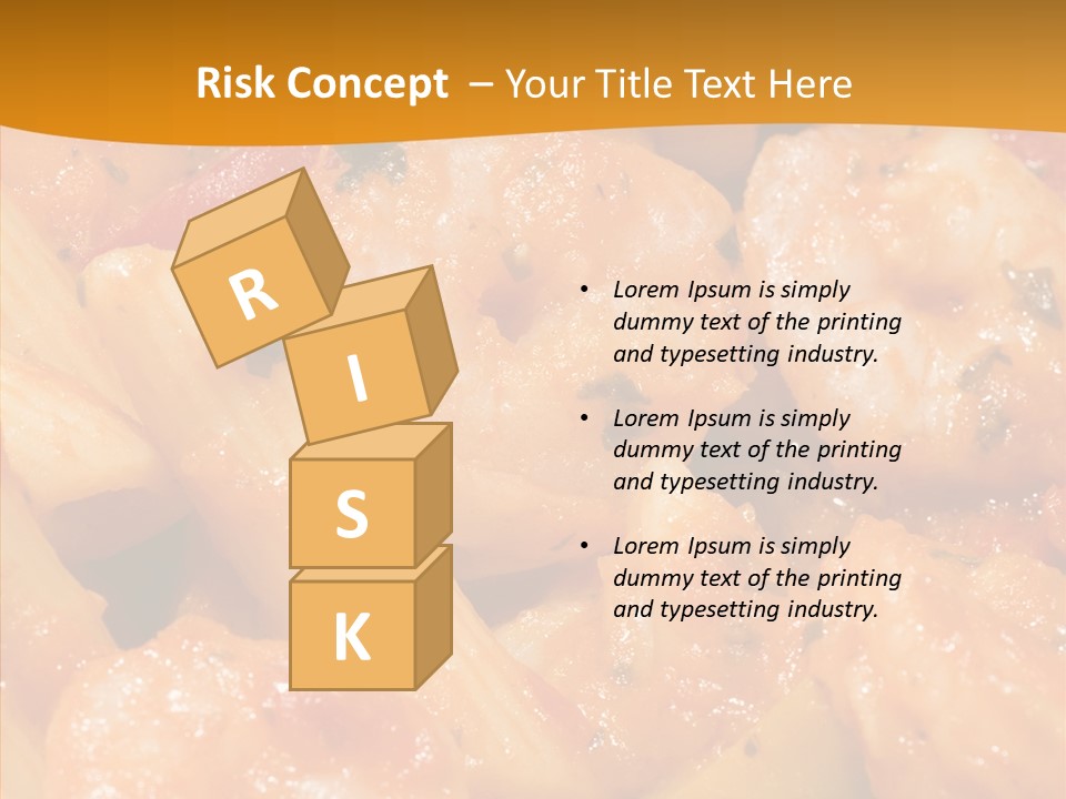 Pan Plate Srtir PowerPoint Template