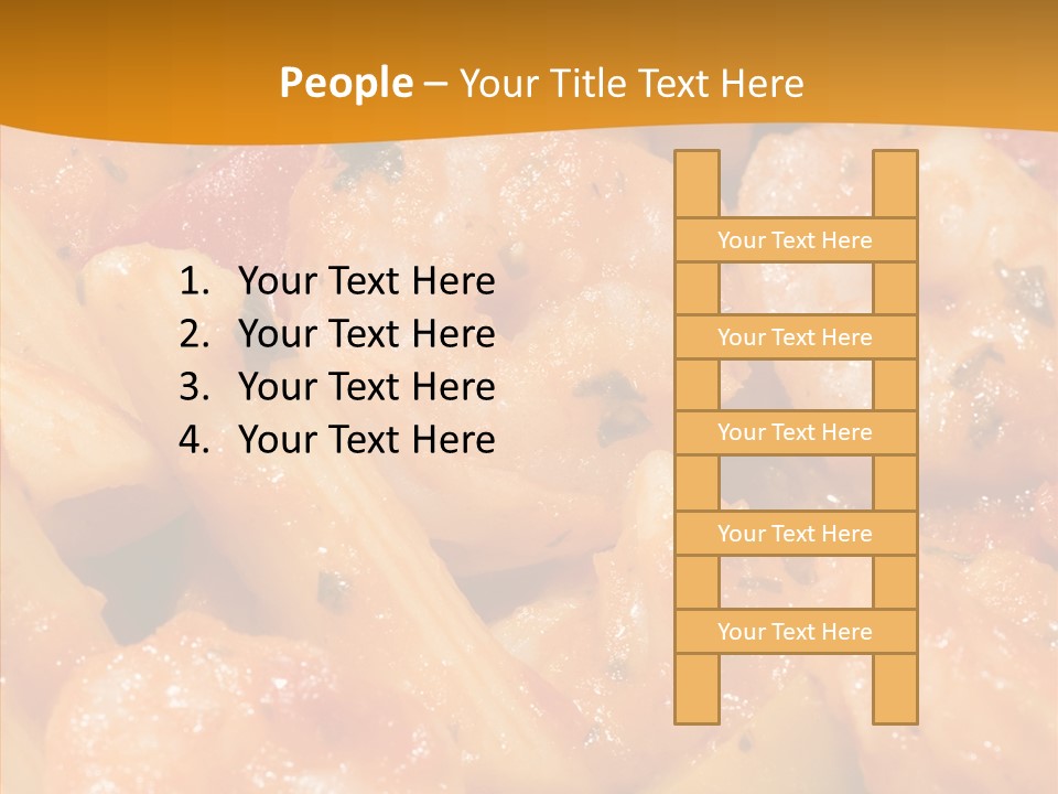 Pan Plate Srtir PowerPoint Template