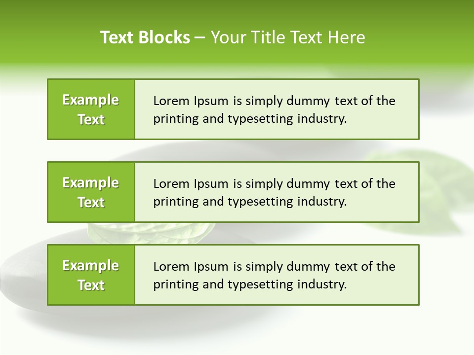 Meditation Beauty Health PowerPoint Template
