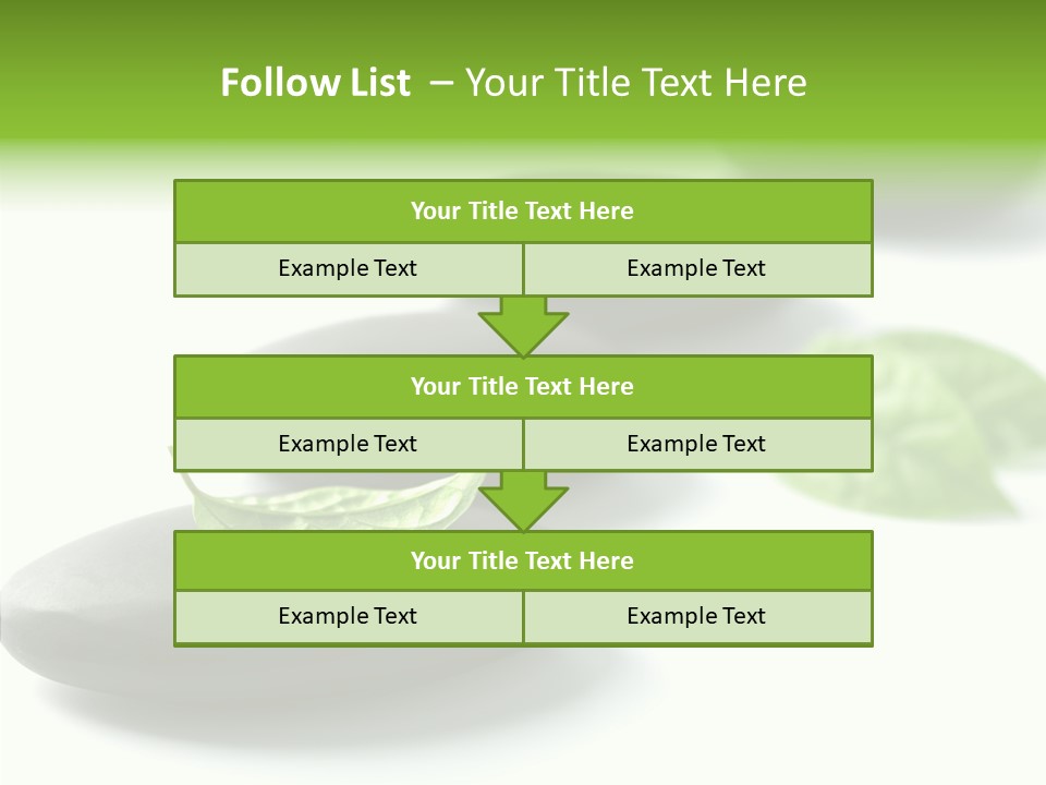 Meditation Beauty Health PowerPoint Template