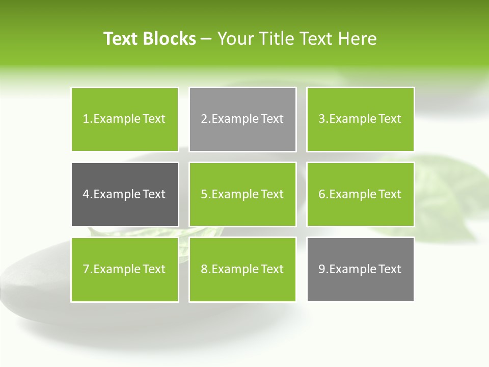 Meditation Beauty Health PowerPoint Template