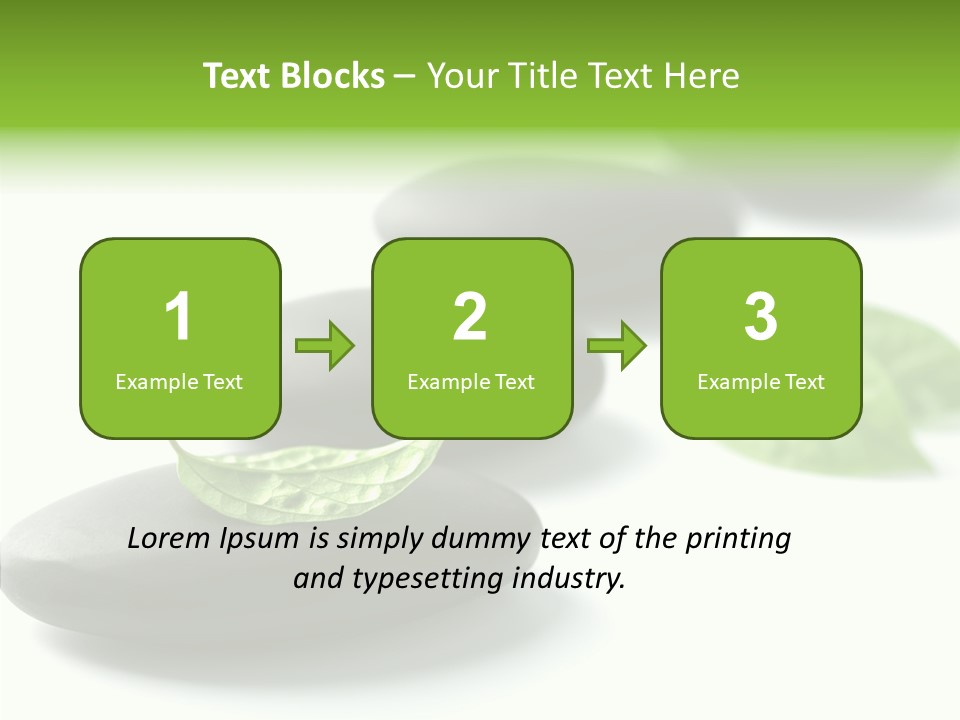 Meditation Beauty Health PowerPoint Template