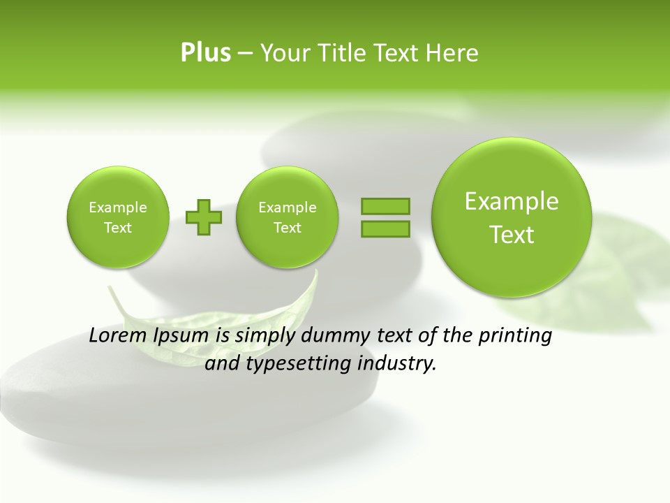Meditation Beauty Health PowerPoint Template