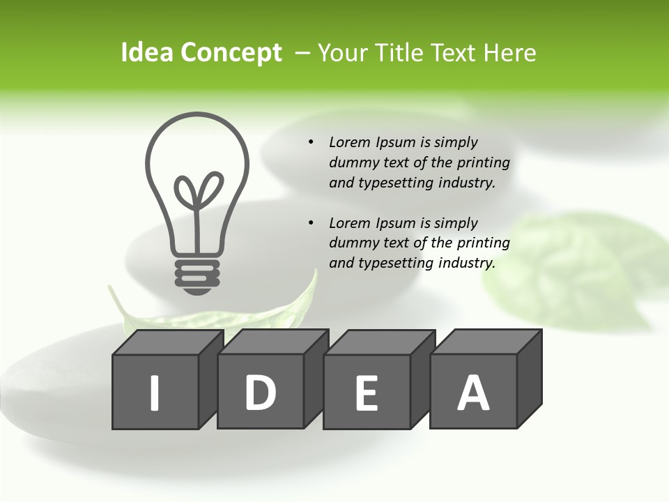 Meditation Beauty Health PowerPoint Template