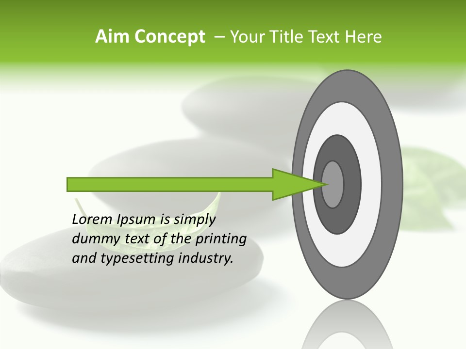 Meditation Beauty Health PowerPoint Template