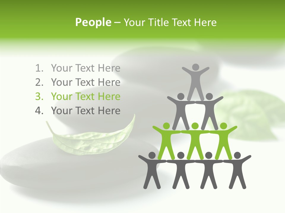 Meditation Beauty Health PowerPoint Template