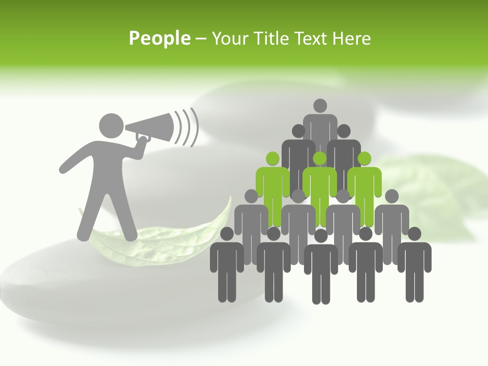 Meditation Beauty Health PowerPoint Template