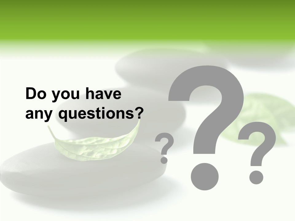 Meditation Beauty Health PowerPoint Template