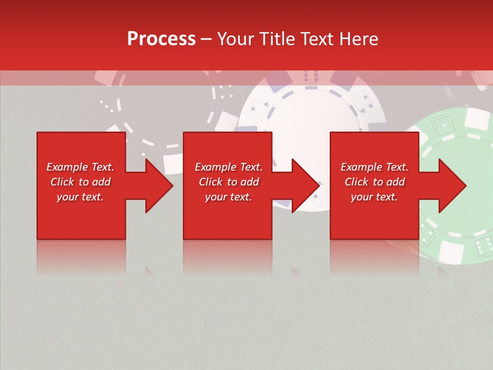 Gaming Poker Green PowerPoint Template