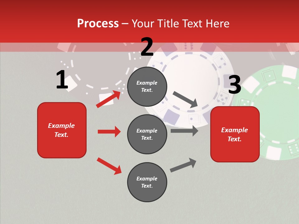 Gaming Poker Green PowerPoint Template