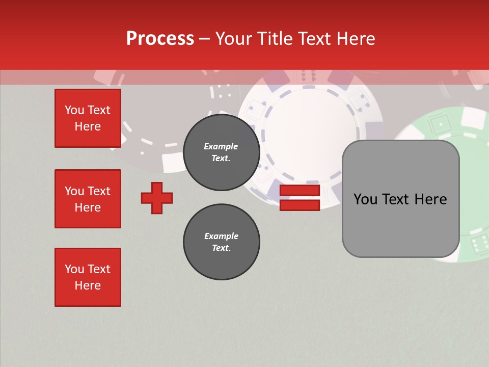Gaming Poker Green PowerPoint Template