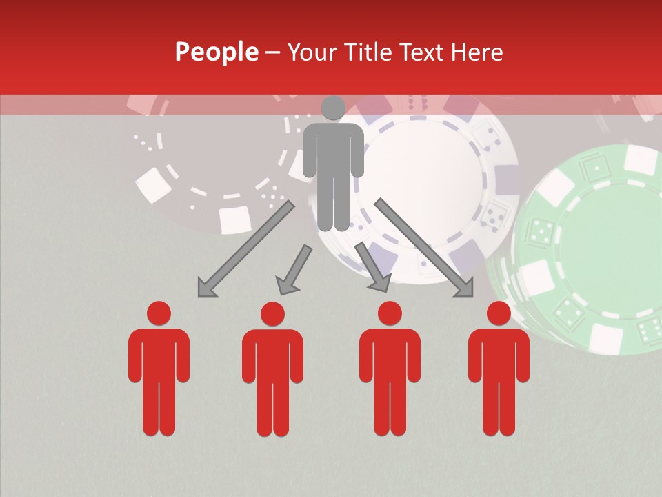 Gaming Poker Green PowerPoint Template