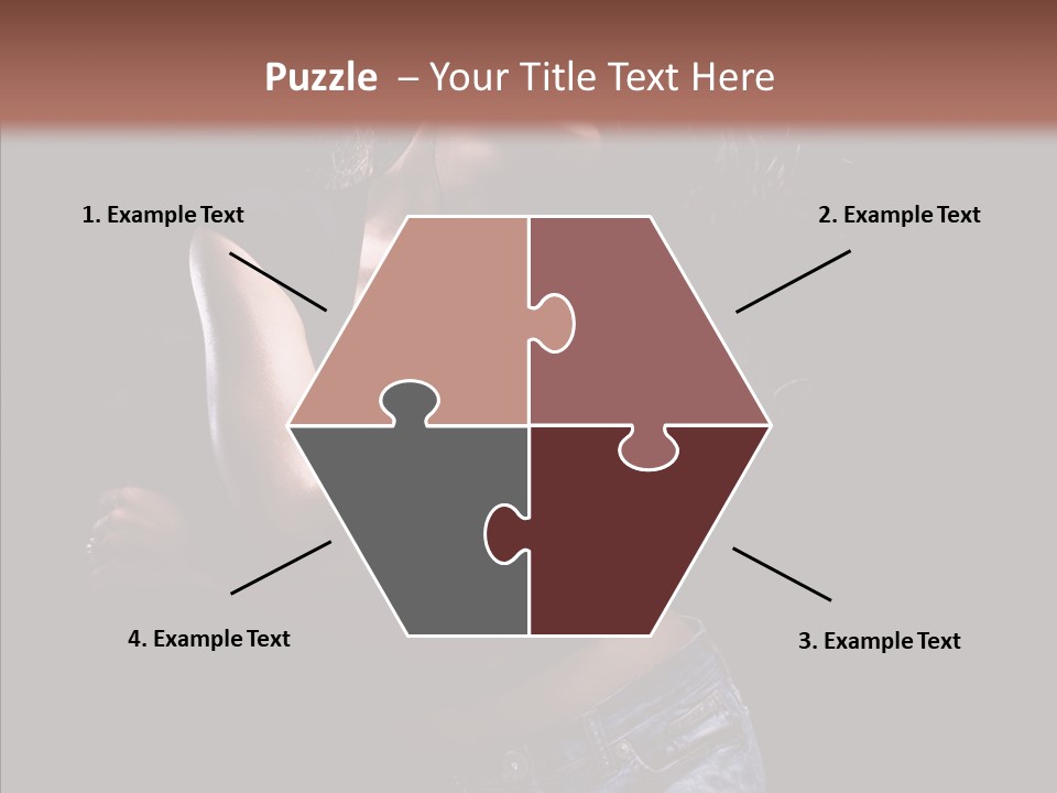 Beautiful Young Move PowerPoint Template