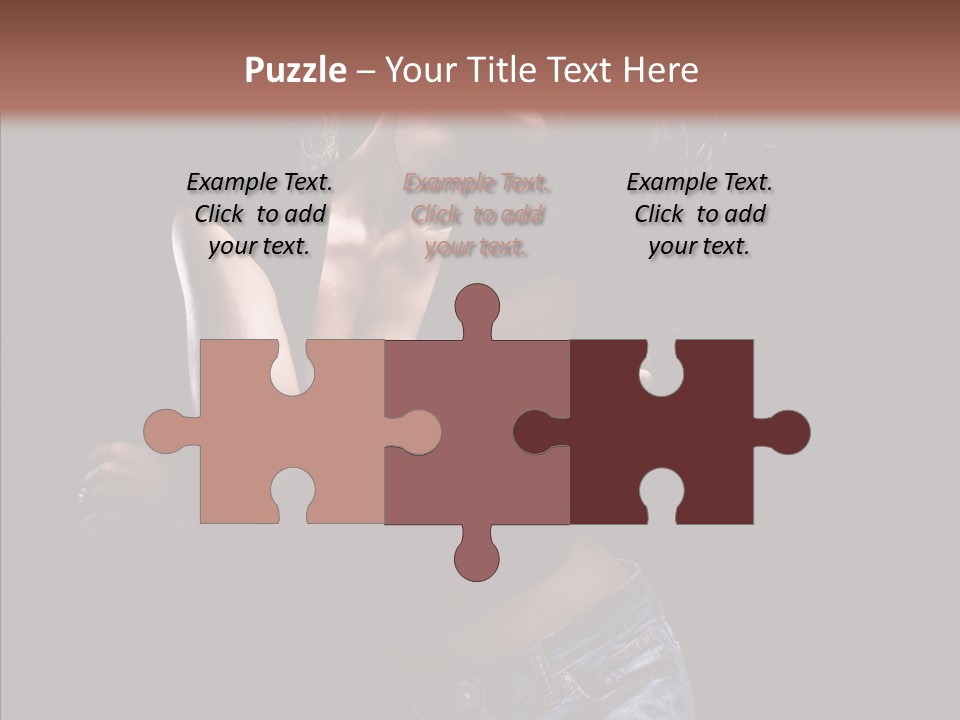 Beautiful Young Move PowerPoint Template