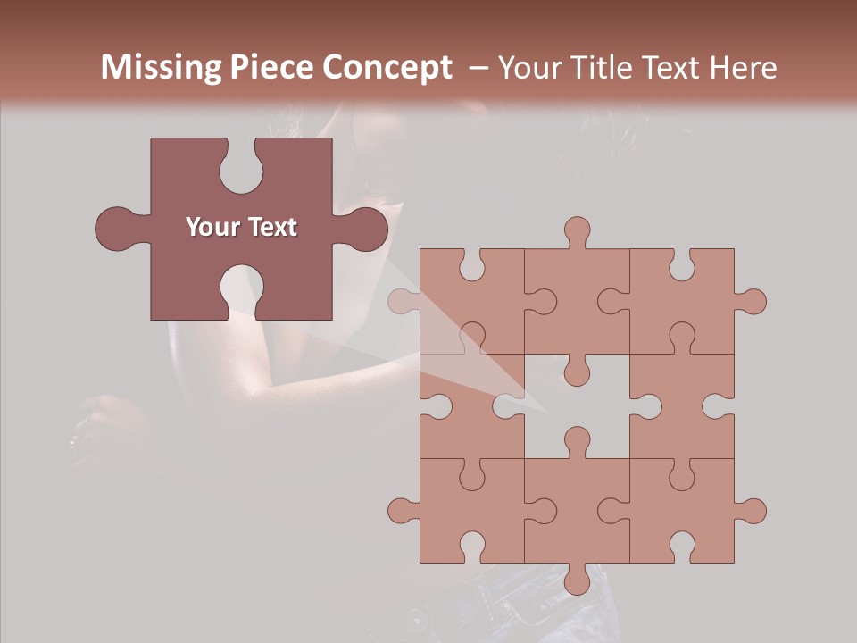 Beautiful Young Move PowerPoint Template