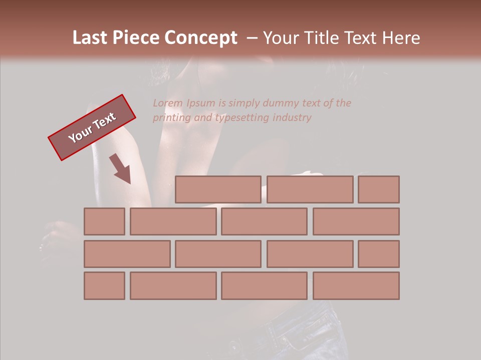 Beautiful Young Move PowerPoint Template