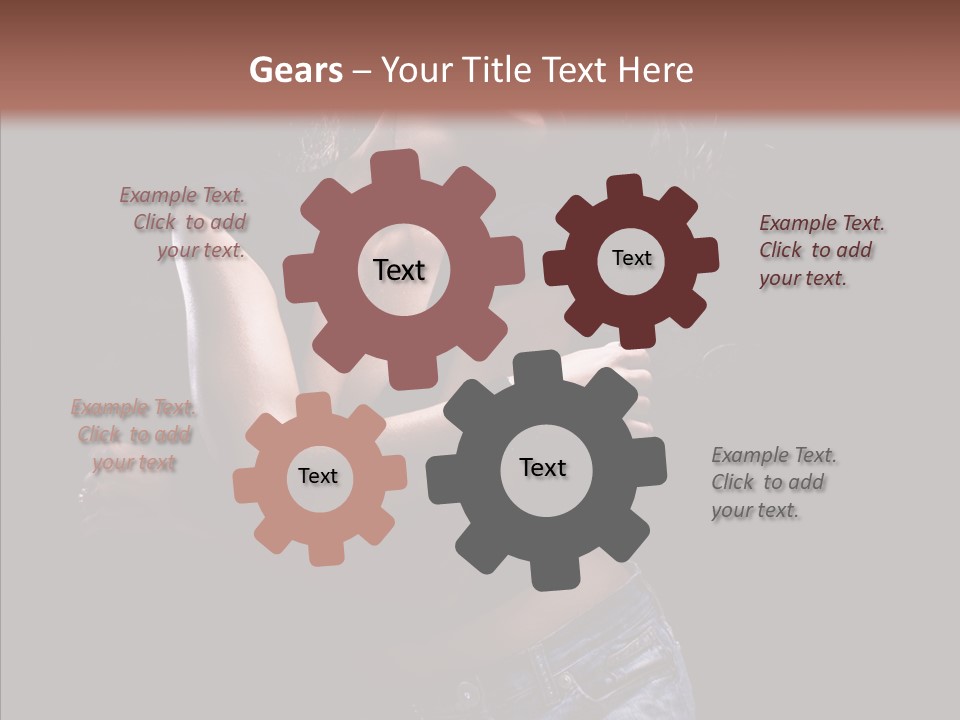 Beautiful Young Move PowerPoint Template