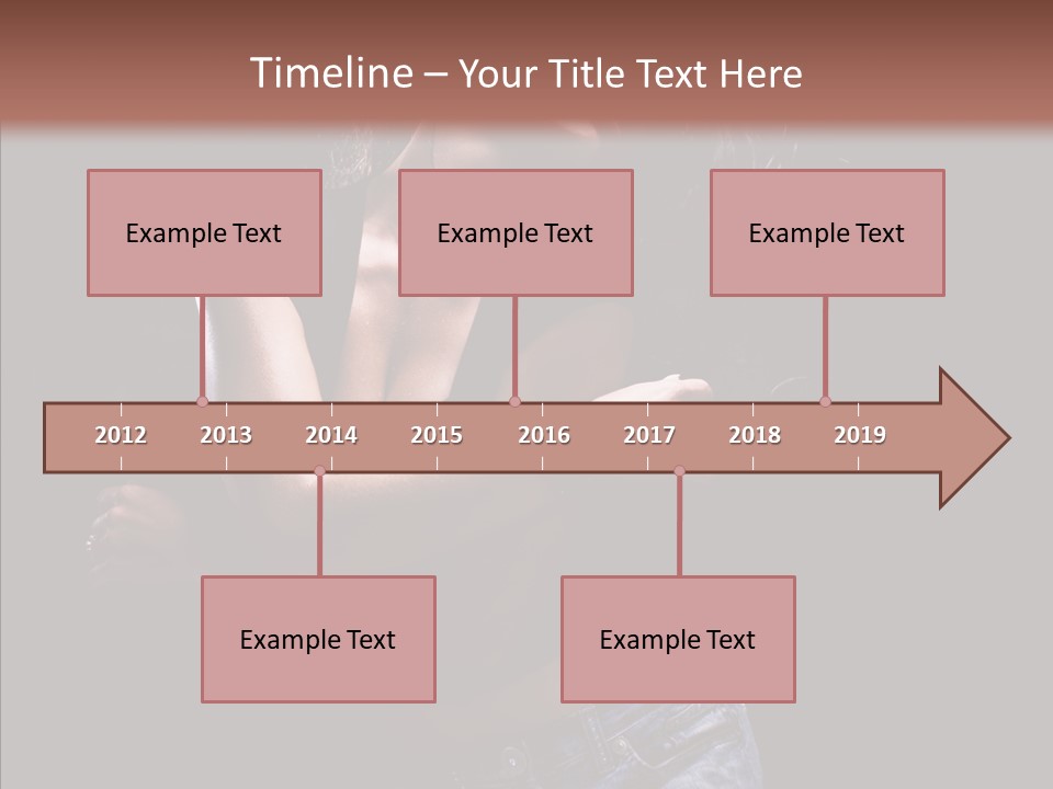 Beautiful Young Move PowerPoint Template