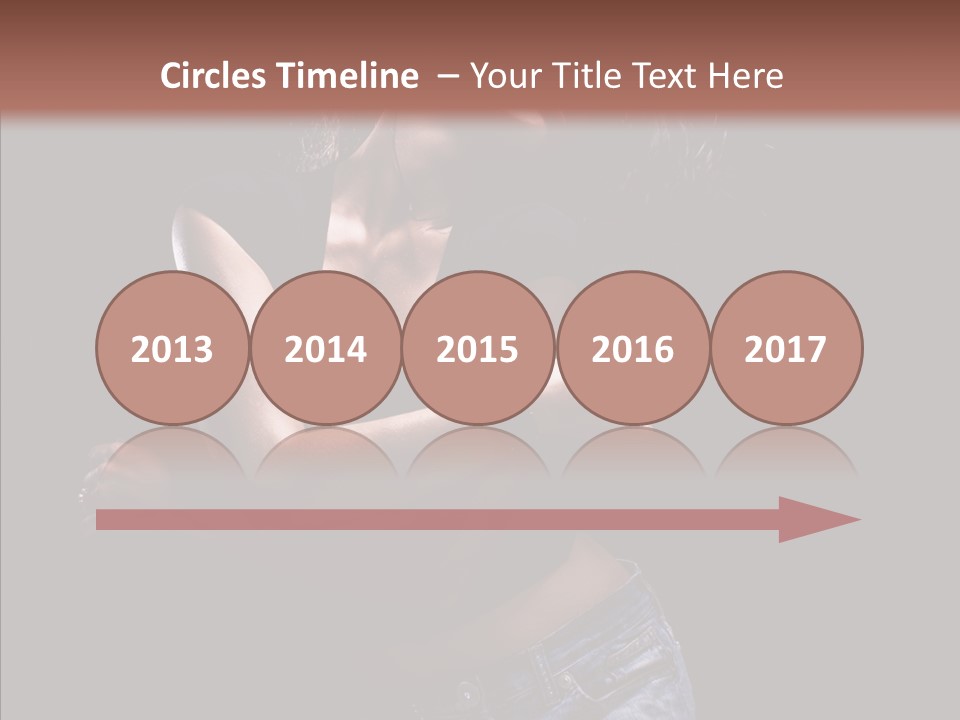 Beautiful Young Move PowerPoint Template