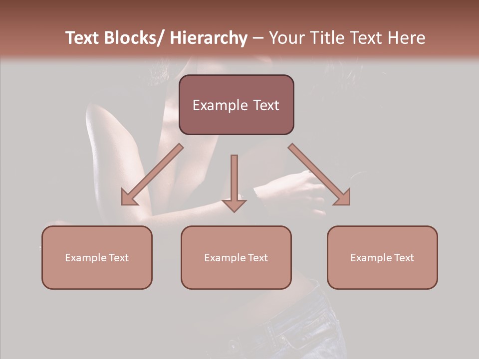 Beautiful Young Move PowerPoint Template