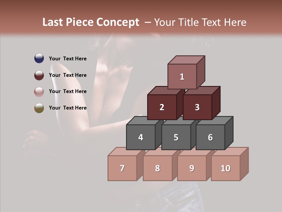Beautiful Young Move PowerPoint Template