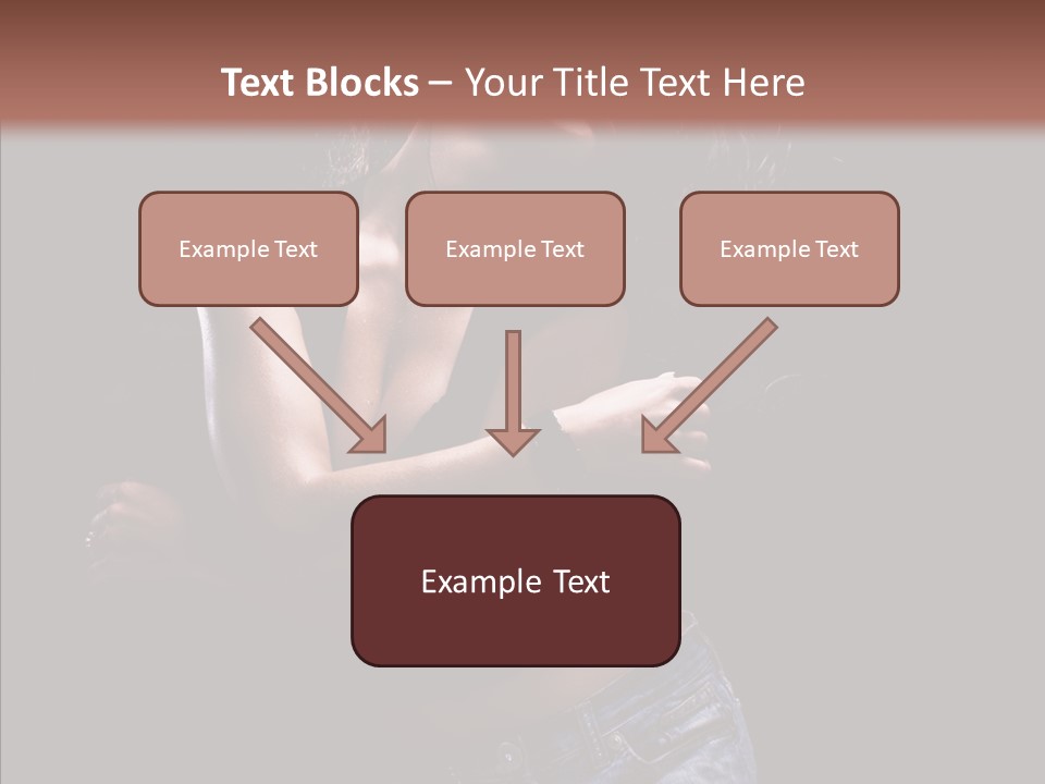 Beautiful Young Move PowerPoint Template