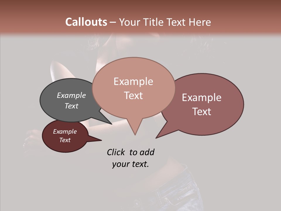 Beautiful Young Move PowerPoint Template