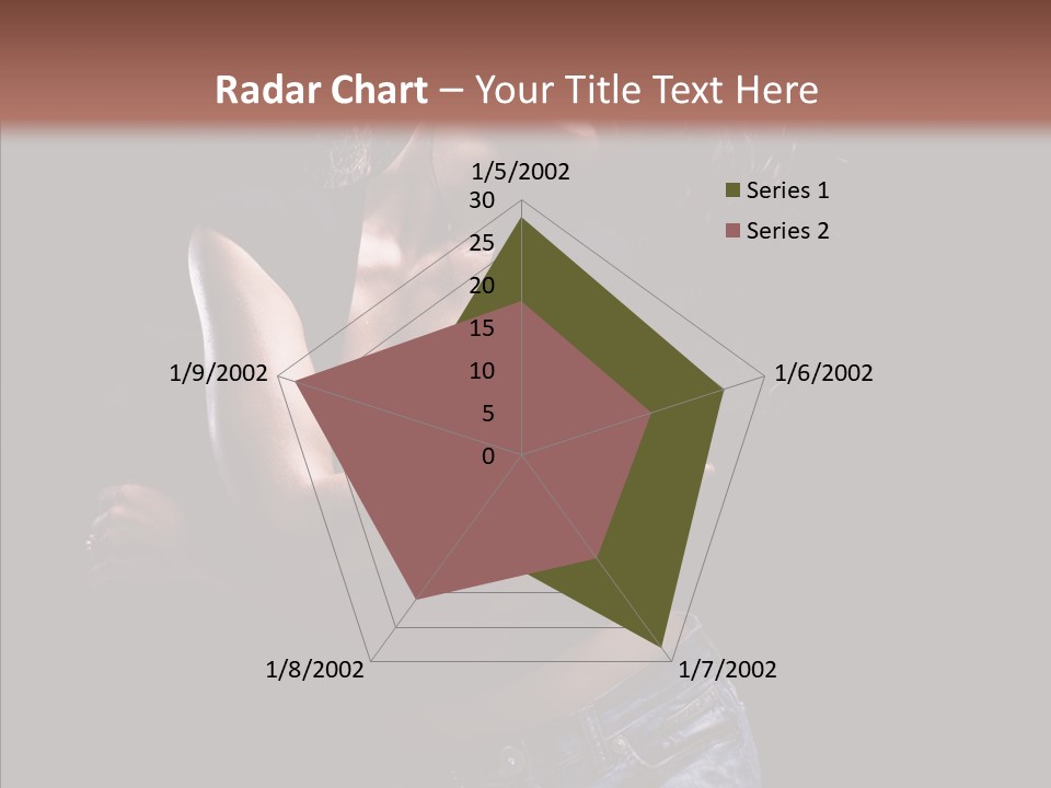 Beautiful Young Move PowerPoint Template
