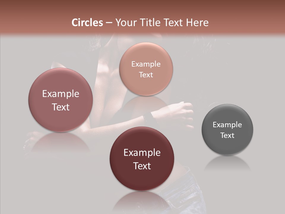 Beautiful Young Move PowerPoint Template