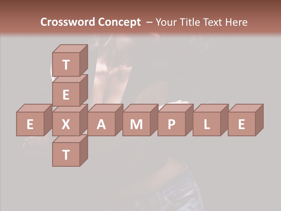 Beautiful Young Move PowerPoint Template
