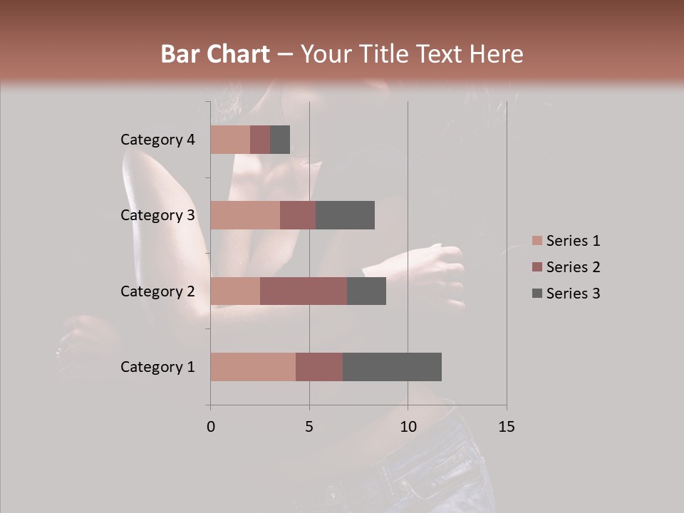 Beautiful Young Move PowerPoint Template
