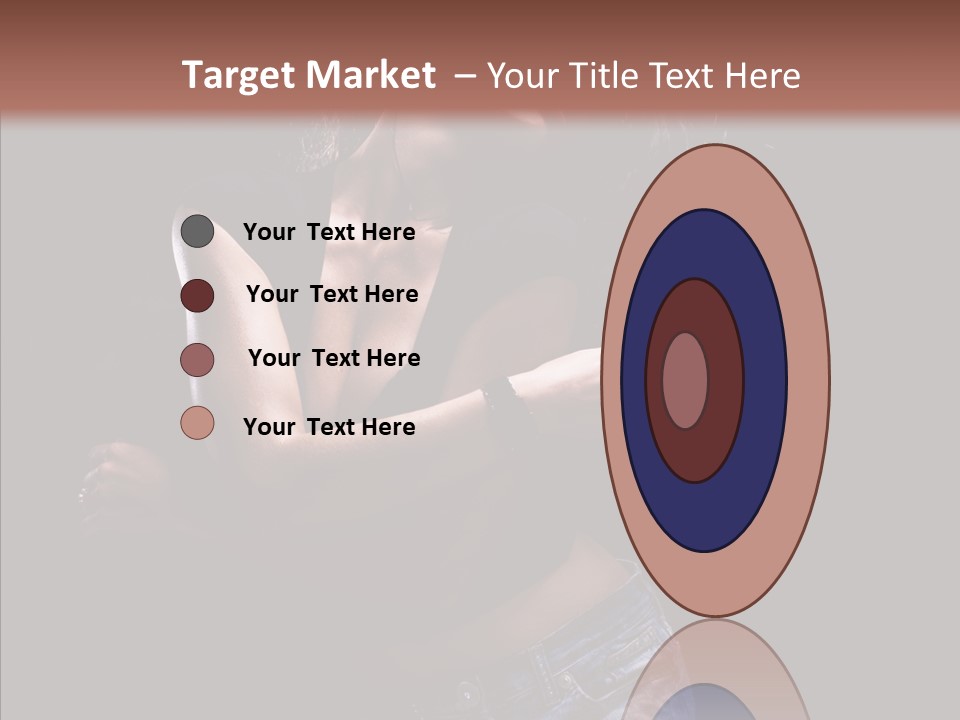 Beautiful Young Move PowerPoint Template