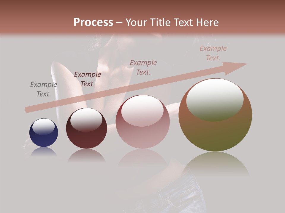 Beautiful Young Move PowerPoint Template