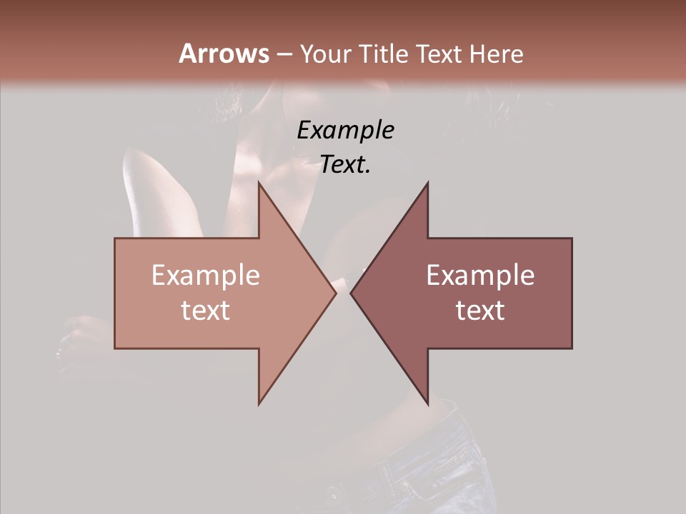 Beautiful Young Move PowerPoint Template